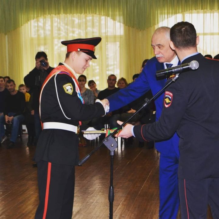 Ученик Болгарской кадетской школы стал победителем в спартакиаде