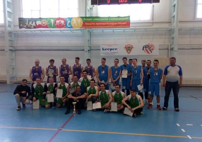 В Болгаре прошёл межрегиональный турнир среди мужских команд по баскетболу