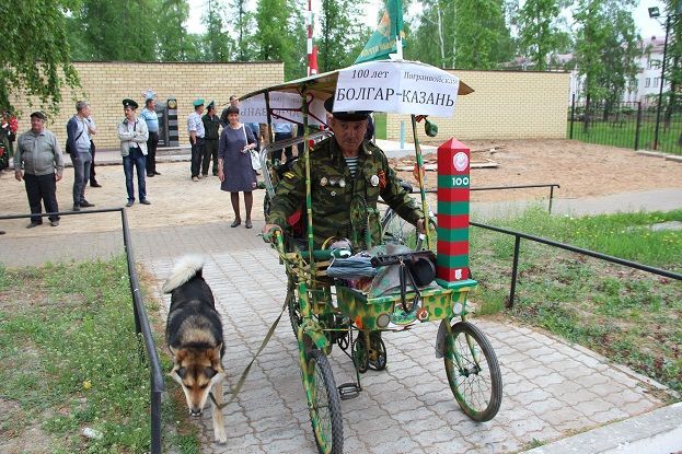 Рашид Зиатдинов из Болгара совершает велопробег «Болгар—Казань»