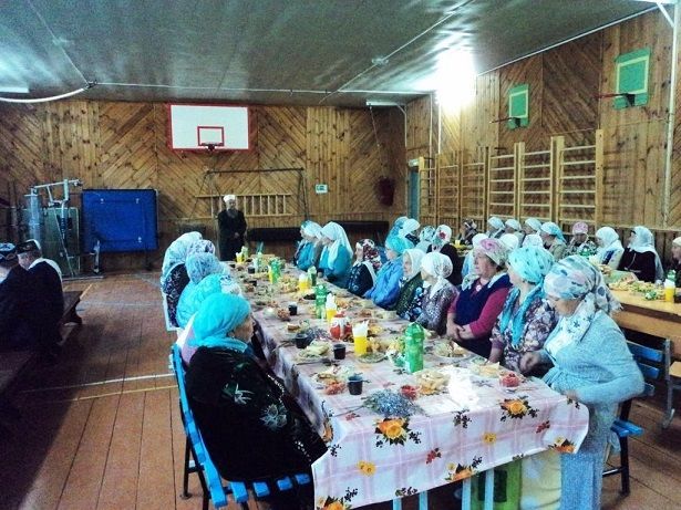 В селе Средний Юрткуль Спасского района провели благотворительный ужин – «Ифтар ашы»