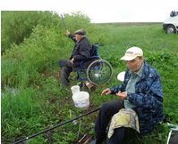 В Спасском доме-интернате состоялось открытие рыболовного сезона