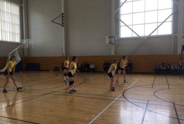 Сборная женская команда Спасского района приняла участие в соревнованиях по волейболу
