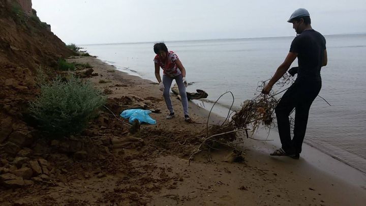 В Полянском сельском поселении Спасского района прошла акция «Чистый берег» (ФОТО)