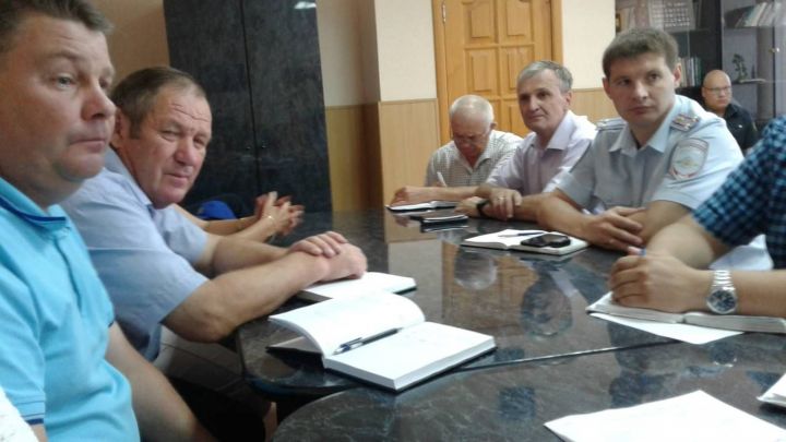 В Болгаре состоялось заседание районной комиссии по чрезвычайным ситуациям