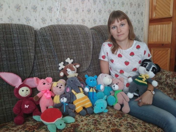 Екатерина Беспалова из Болгара: "Мне очень нравится сам процесс вязания..."