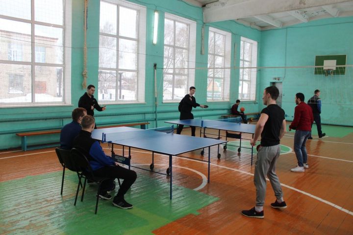 Студенты Спасского техникума приняли участие в соревнованиях по настольному теннису