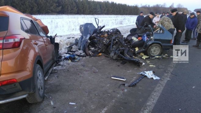 Десять страшных аварий, которые произошли в 2018 году на дорогах Татарстана