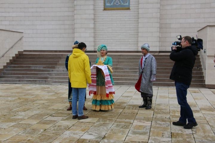 Древний Болгар посетила съёмочная группа телерадиокомпании «Мир»