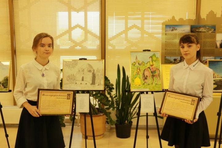 Спасские школьницы заняли призовые места в конкурсе школьных рисунков