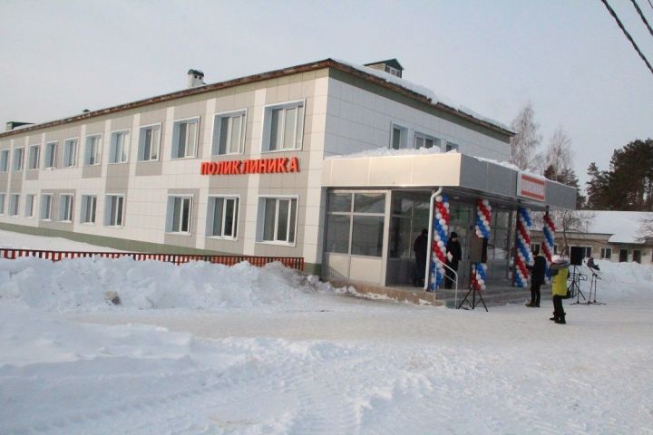 В Болгаре открылась поликлиника после капитального ремонта