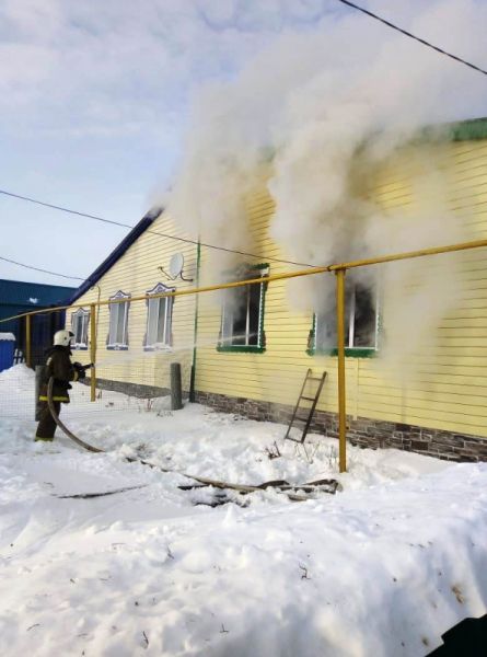 На пожаре в Апастовском районе погиб ребёнок