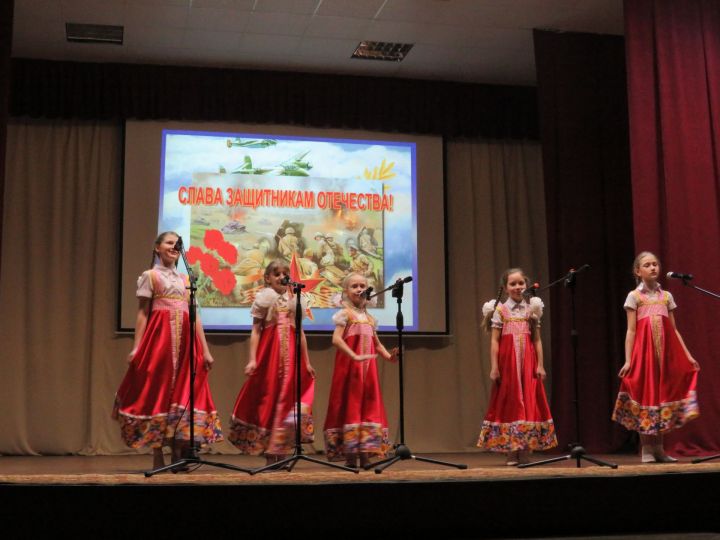 В сёлах Спасского района прошли мероприятия, посвящённые Дню защитника Отечества (ФОТО)