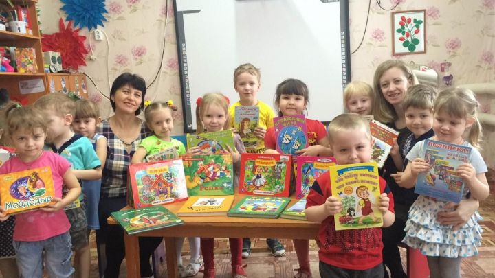 Детская библиотека Болгара  приняла участие в I Международной акции