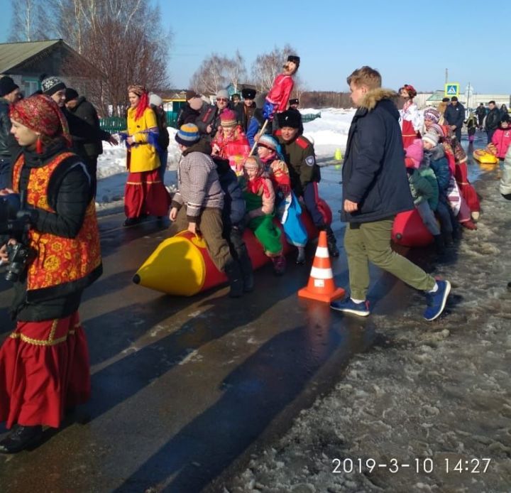 В селе Балымеры Спасского района прошли масленичные гулянья (ФОТО)