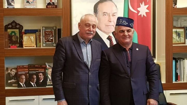 Глава Спасского района встретился с главой Исполнительной власти Билясуварского района Республики Азербайджан Махиром Гулиевым
