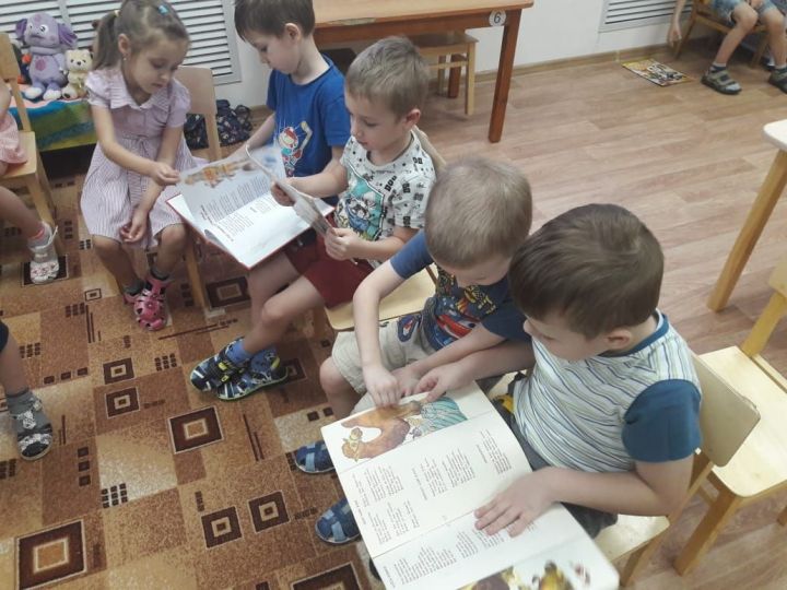В Болгаре юные читатели детской библиотеки участвовали в республиканской акции