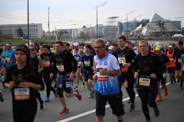 Спасские бегуны выступили на «Казанском марафоне»
