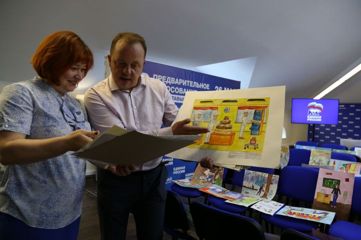 В Казани определили победителей конкурса «Дети рисуют страну»