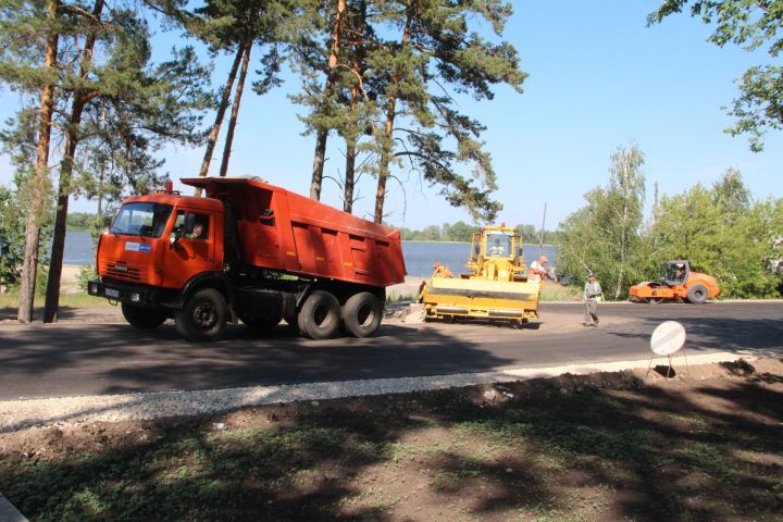 Дорога к пристани "Болгары" отремонтирована
