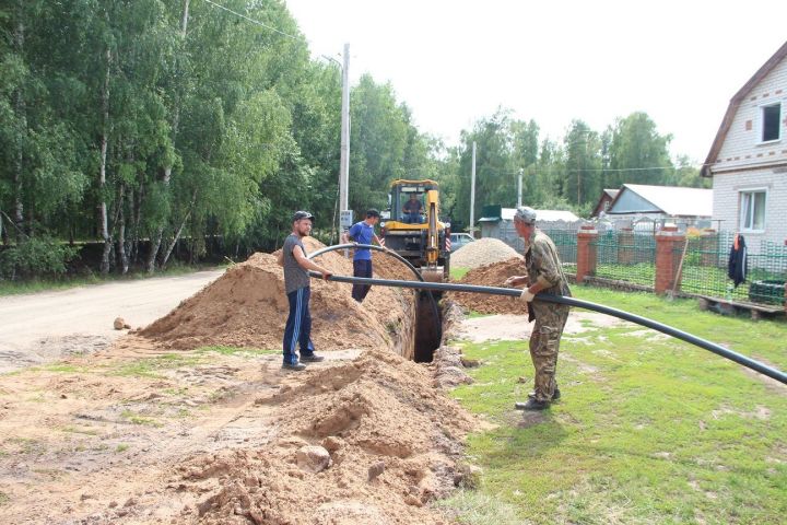 В Спасском районе продолжается замена водопроводных сетей
