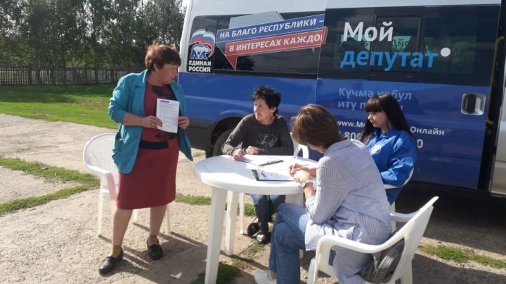 В Спасском районе работала мобильная общественная приёмная «Единой России» (ФОТО)