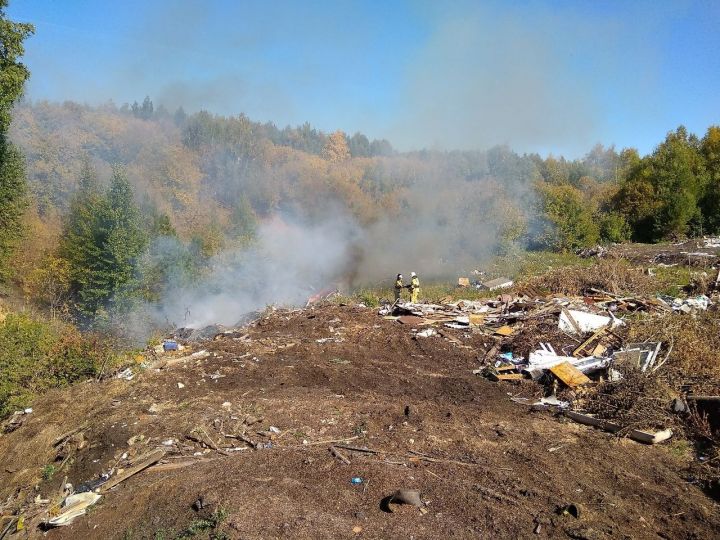 Два возгорания произошло на территории Спасского района в последнее время