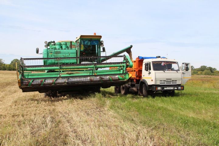 В Спасском районе завершена уборка зерновых