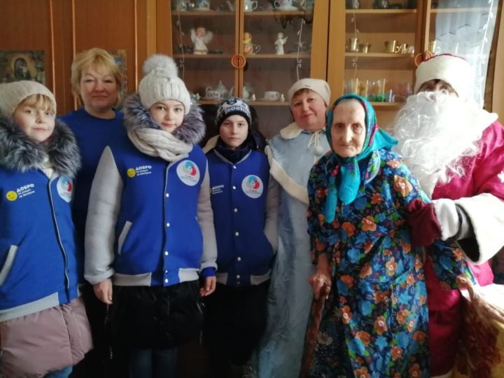 Спасские активисты приняли участие в акции  "С Новым годом, ветеран" (ФОТО)