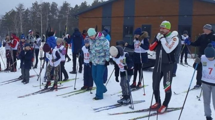 В Болгаре прошли лыжные соревнования «Рождественская гонка»