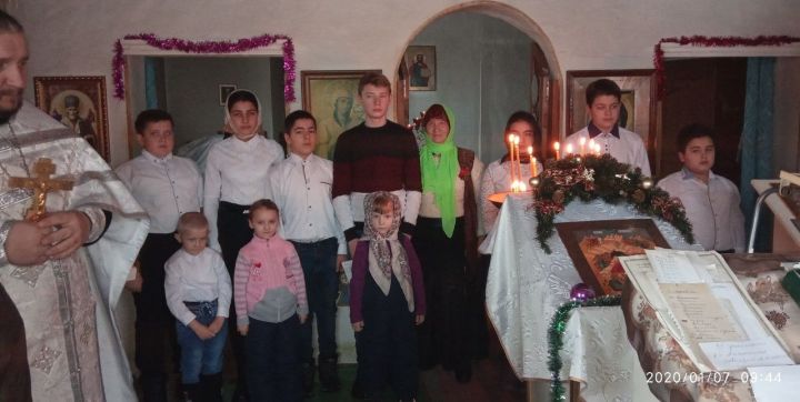 В Кузнечихе Спасского района прошел детский рождественский концерт (ФОТО)