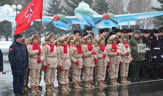 В Татарстане у школьных отрядов «Юнармии» появится свой флаг