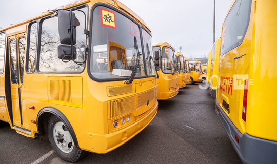 Татарстан до конца года получит 70 автобусов для обслуживания школьных маршрутов