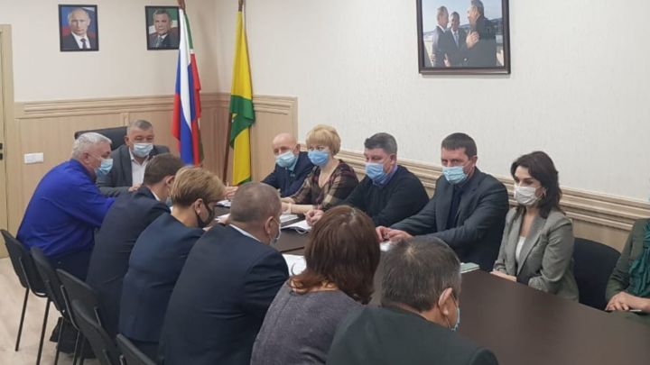 В Спасском районе состоялось заседание по вопросам Сovid-19