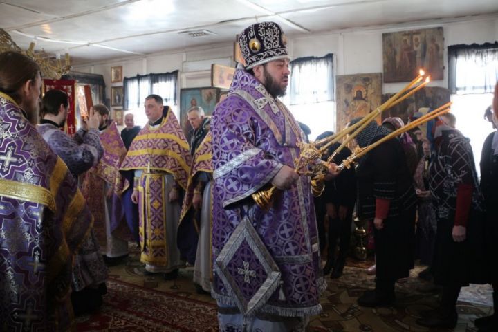 В Спасском районе с рабочим визитом побывал епископ Чистопольский и Нижнекамский Игнатий