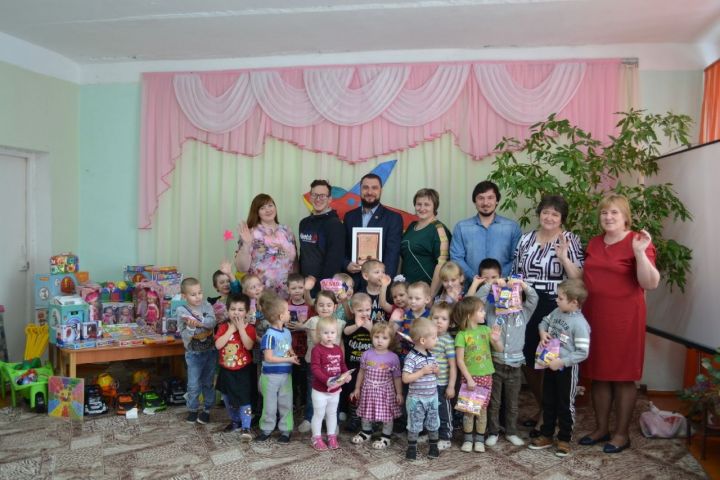 Детскому саду Спасского района подарили игрушки (ФОТО)