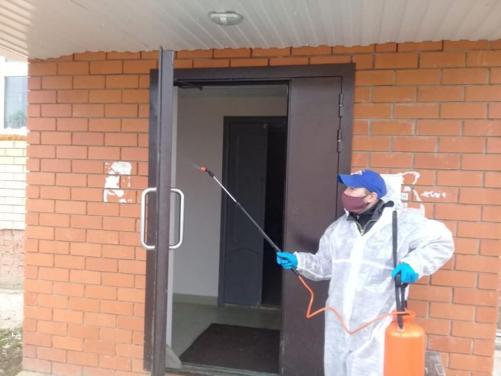 В Болгаре проводится санитарная обработка (ФОТО)