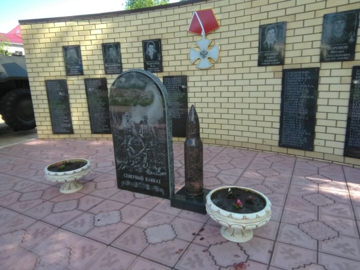 В Болгаре обновили мемориал памяти ветеранов боевых действий