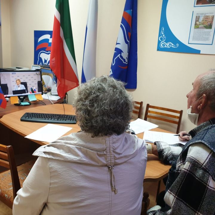 В Спасском районе депутат Госдумы РФ Ольга Павлова провела онлайн-прием граждан