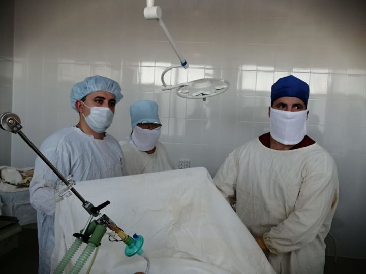 В Спасской ЦРБ провели первую лапароскопическую операцию