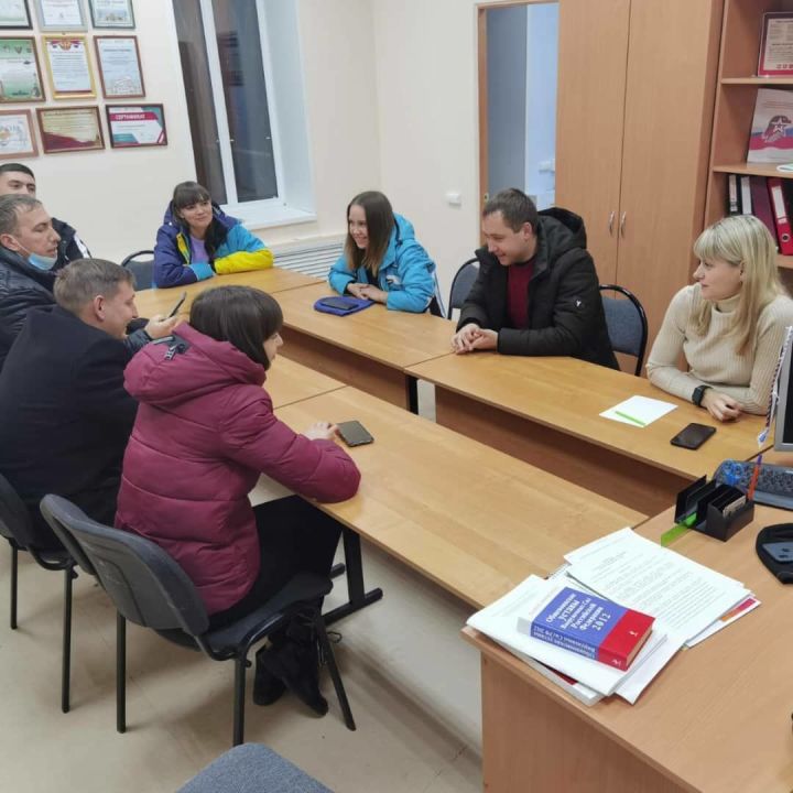 Молодежный парламент при Совете Спасского района провел очередное заседание