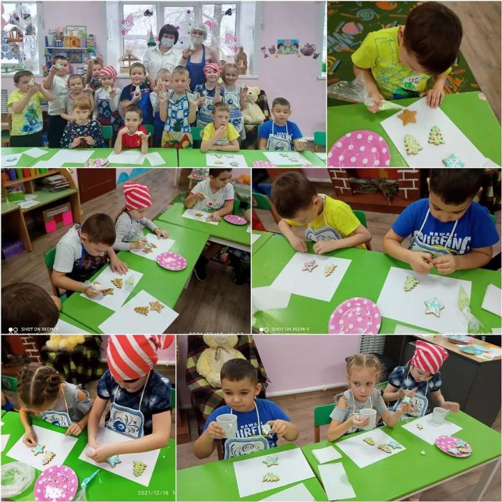 Для воспитанников детского сада «Теремок» провели новогодний мастер-класс