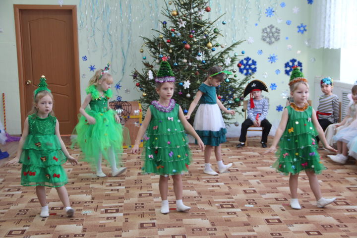 В детском садике «Колосок» прошёл новогодний утренник