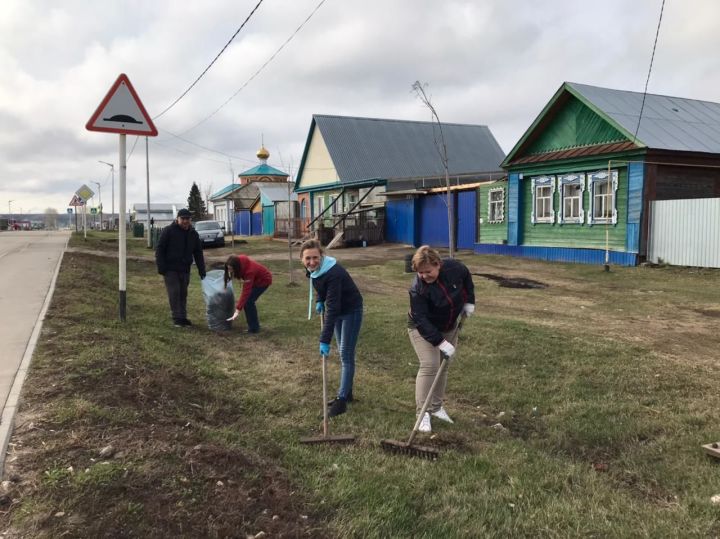 Коллективы Спасского района приняли  участие во Всероссийском субботнике