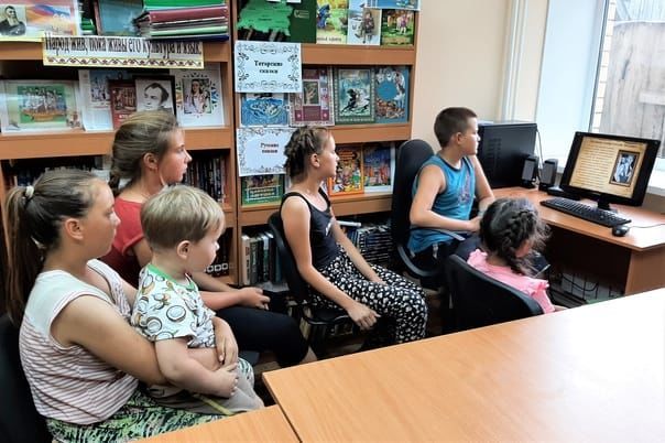 В Иж-Борискинской библиотеке для детей провели беседу «Великие имена и открытия»&nbsp;