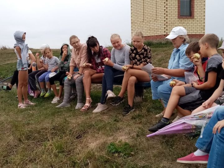 Ребята из села Антоновка изучают родной край