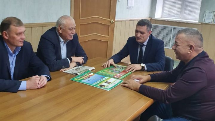 Фаргат Мухаметов встретился с главой Старокулаткинского района Ульяновской области