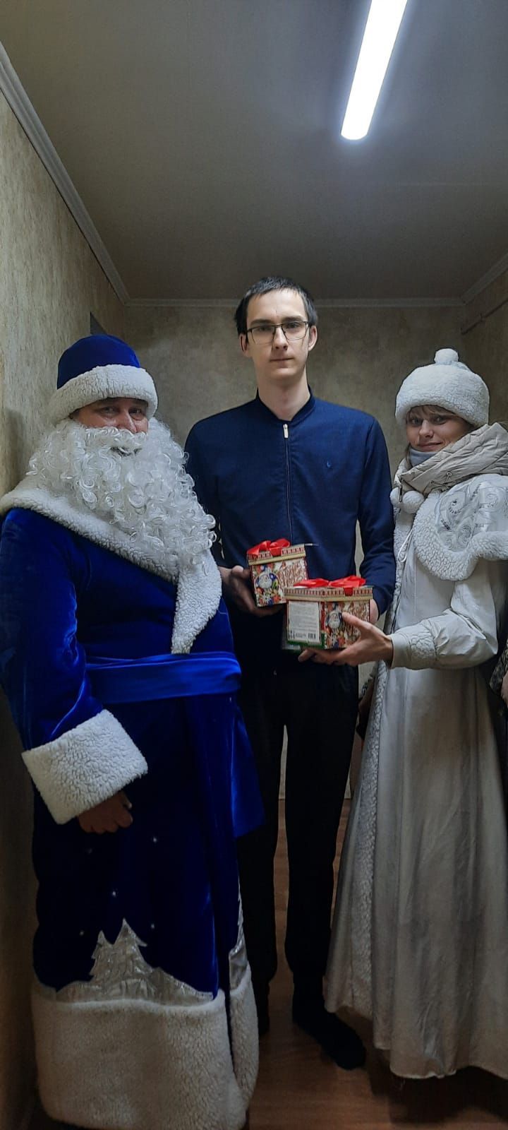 Дети мобилизованных граждан Спасского района получили новогодние пакеты от Татьяны Ларионовой