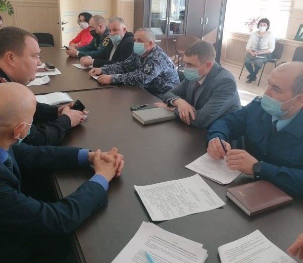 В Спасском районе состоялось заседание антитеррористической комиссии