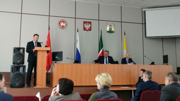 Состоялось XX заседание Совета Спасского муниципального района РТ