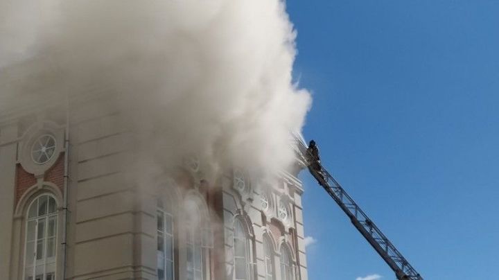 В здании молодежной общественной организации в Казани произошел пожар